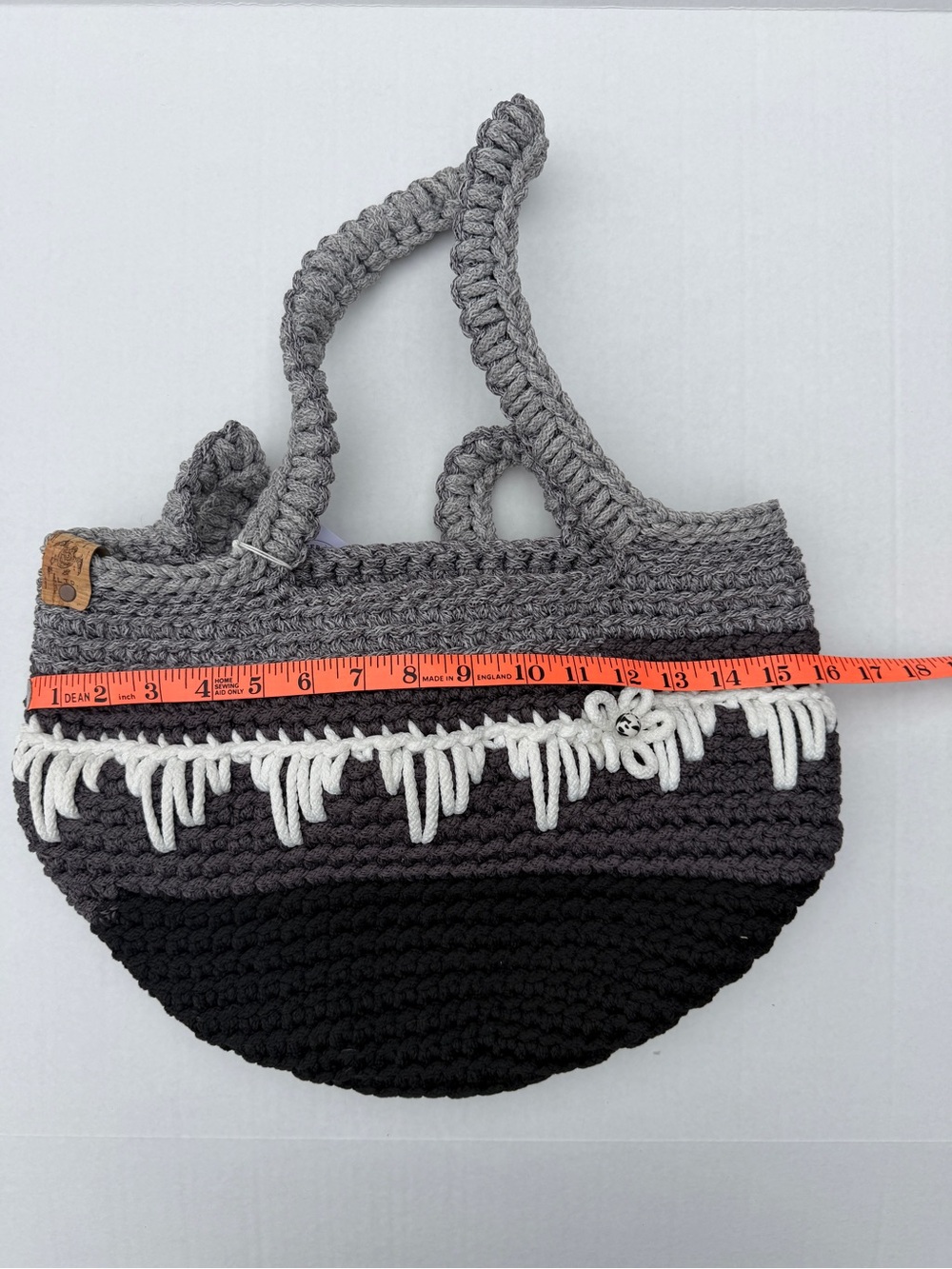 Twisted Caster Handmade Crocheted Bag